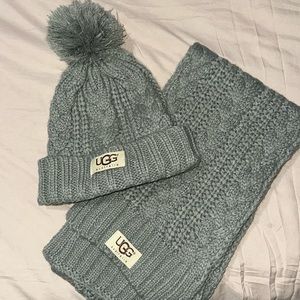 Scarf and beanie set
